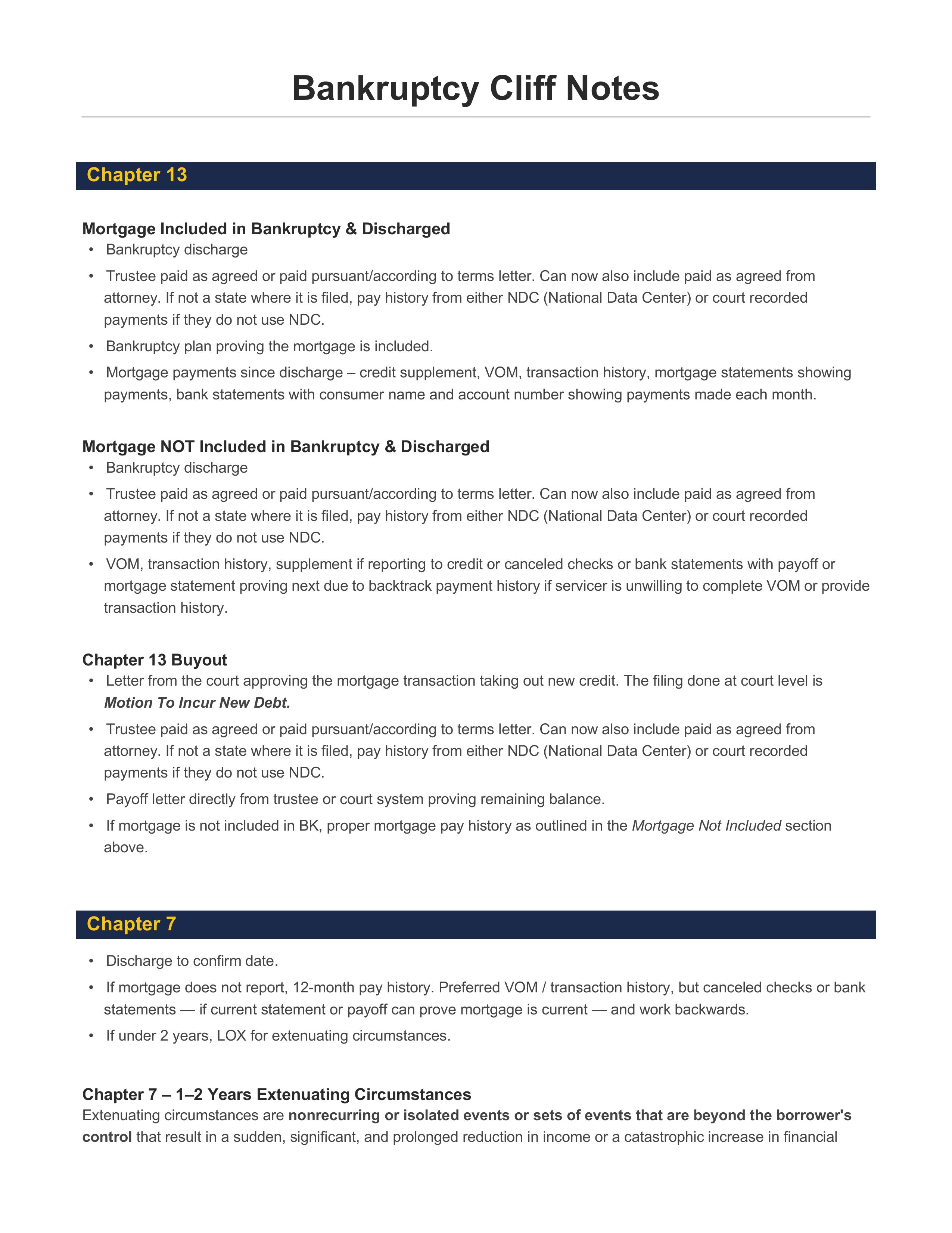 BK Cliff Notes